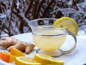 Lemon and Ginger Drink Boost Immunity