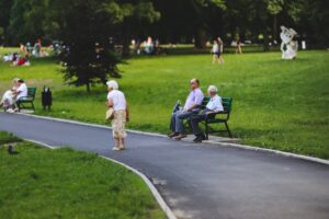 Elderly Woman With Rounded Shoulders - Causes of Leg Cramps at Night - How to Stop Them