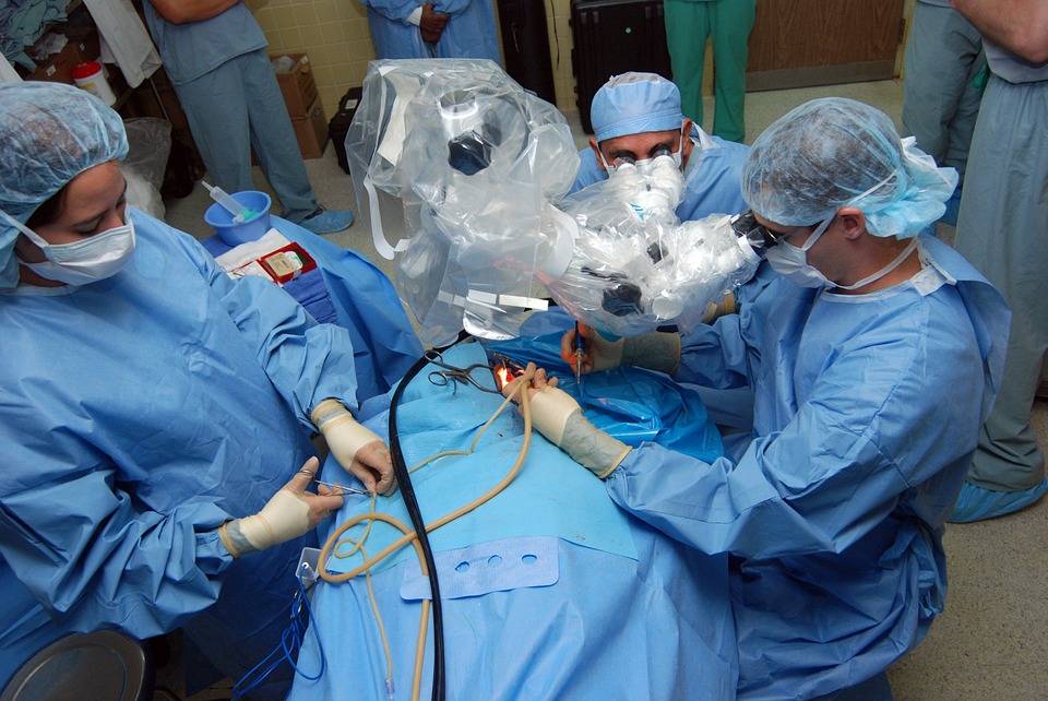 Conducting a surgical procedure