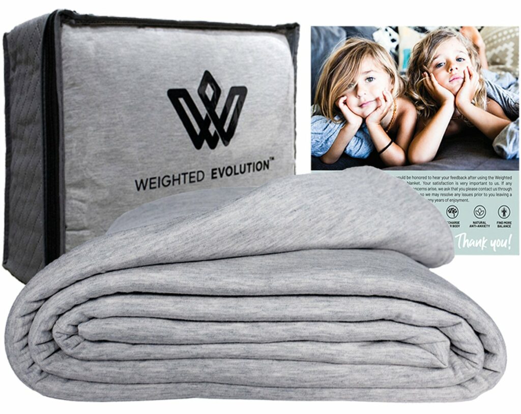WEIGHTED EVOLUTION Premium Weighted Blanket Cover