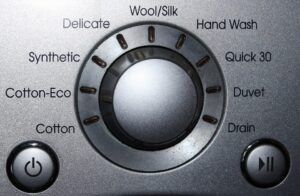 Washing machine knobs