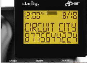  Clarity AltoPlus™ - Visual and Talking Caller ID