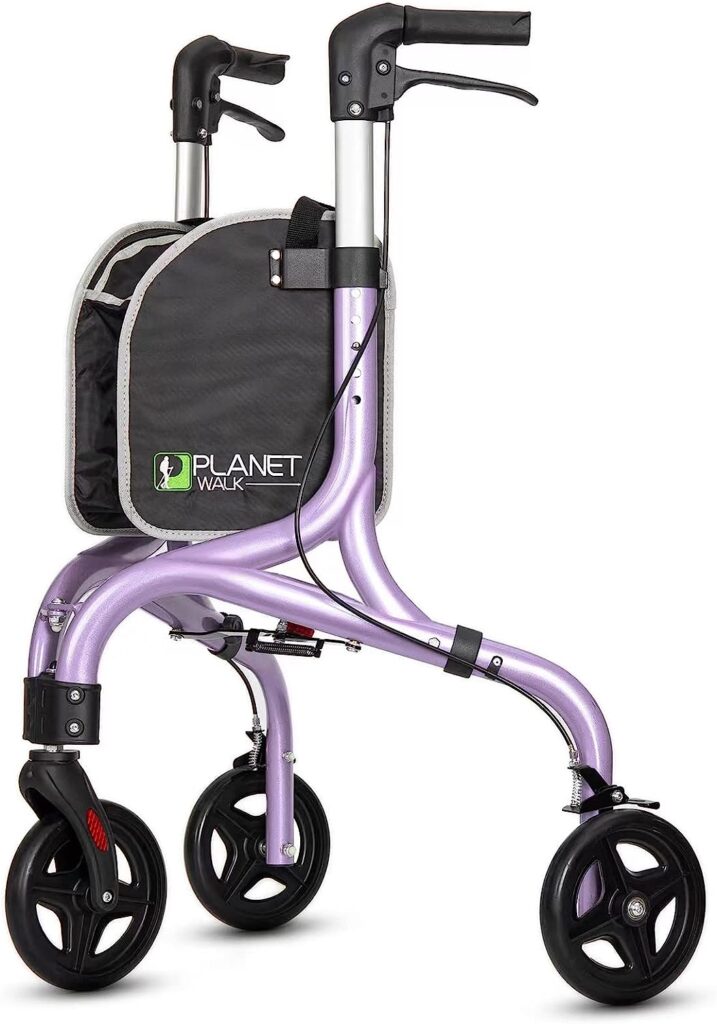 How To Choose A Rollator Walker - Is A 3 Wheeler Right For Me? 2 PLANET WALK 3 Wheel Rollator - How to Choose a Rollator Walker