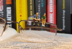 Vision and Reading may be improved with the use of Glasses