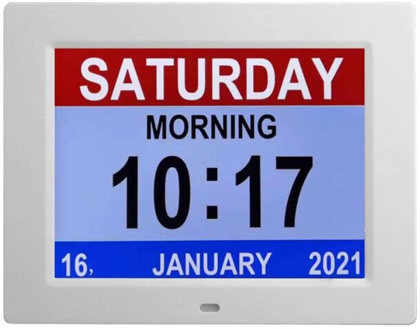 CAZOKASI Alarm Clock for Seniors - Best Alarm Clocks for Seniors