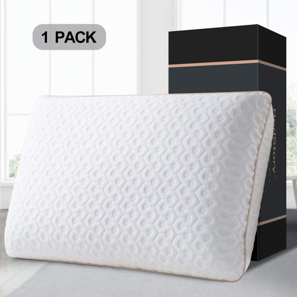BedStory Memory Foam Pillow, Gel Memory Foam Pillow