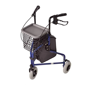 DMI Folding Lightweight Aluminum Rollators with Swiveling Front Wheels - How to Choose a Rollator for Seniors