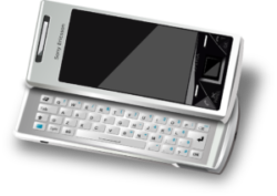 Cellphone with Large Screen and Keyboard