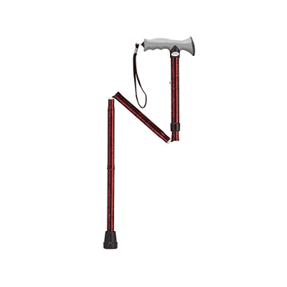 Drive Medical Adjustable Lightweight Folding Canes with Gel Hand Grip