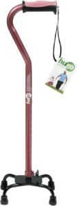 Best Gifts For A Senior - Limited Mobility Options 2 Drive Medical - Hugo Adjustable Quad Cane - Ideal for arthritis - Best Gifts For A Senior