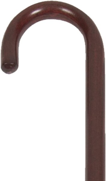 PCP Wood Cane with Round Handle