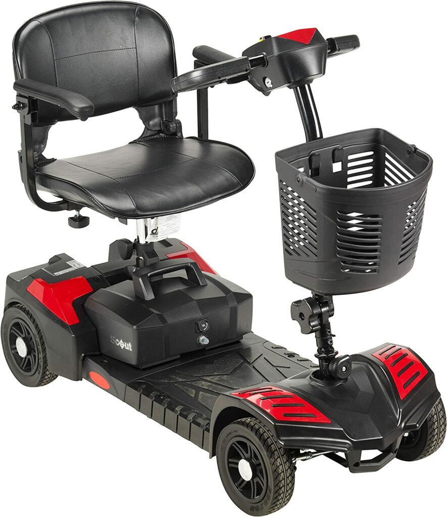 DRIVE MEDICAL SCOUT MOBILITY SCOOTER - Top Rated Mobility Scooters