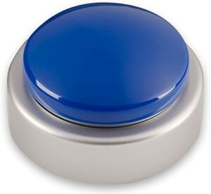 CIRBIC Extra Large Talking Clock for The Blind or Visually Impaired (Blue)