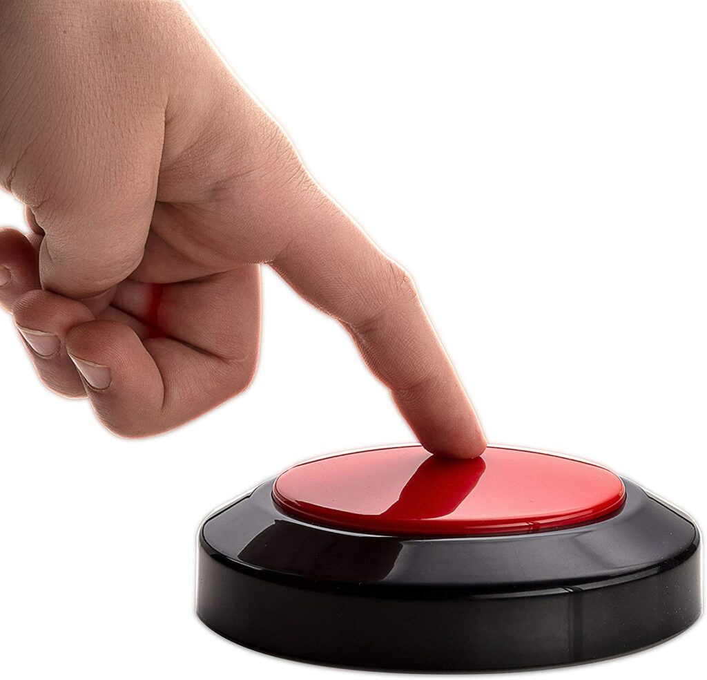 CIRBIC Talking Clock for The Blind or Visually Impaired, with Dementia, or Elderly (Red)