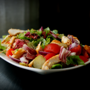 A Healthy Platter of Salad
