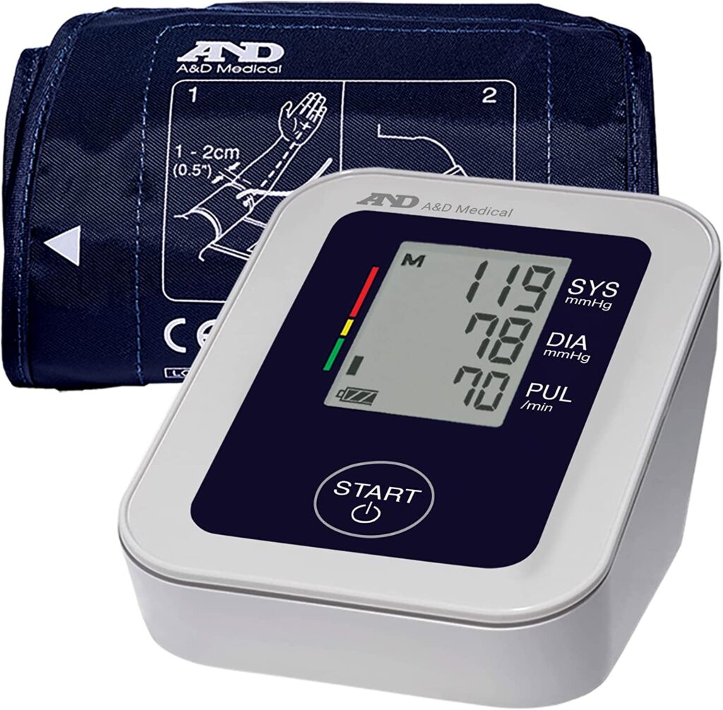 A&D Medical LifeSource Home Blood Pressure Machine - Naturally Lower Blood Pressure