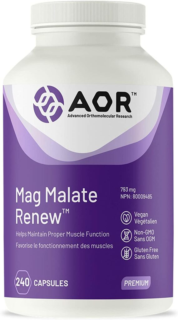 Different Forms of Magnesium Supplements – What Forms are Best? 7 AOR - Mag Malate Renew Purple Carrot Extract Capsules - Different Forms of Magnesium Supplements