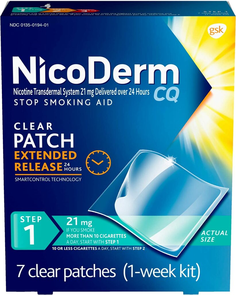 Nicoderm-Patch-Step-1 - How to Stop Smoking for Good