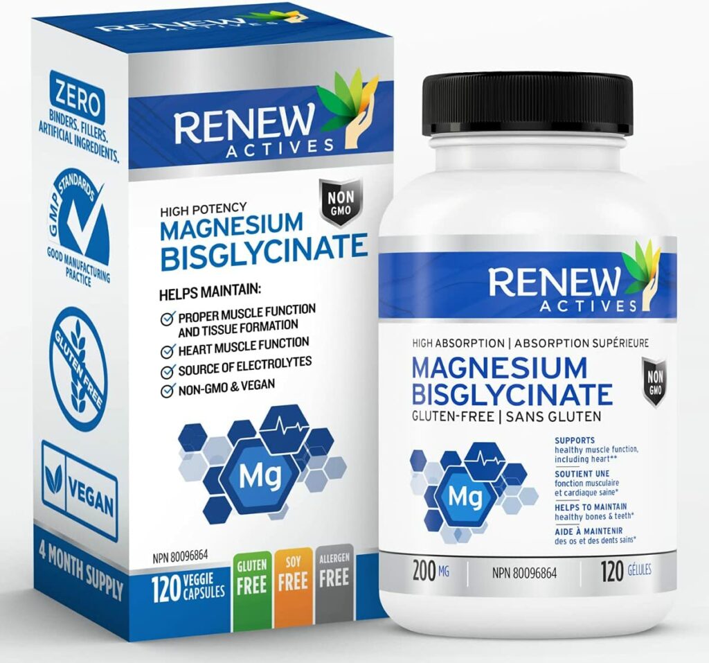 Different Forms of Magnesium Supplements – What Forms are Best? 15 RENEW ACTIVE Magnesium Glycinate Supplement: 200 mg Magnesium Bisglycinate - Different Forms of Magnesium Supplements