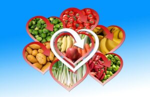 Hearts Filled With Heart Healthy Foods