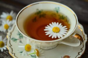 A Teacup of Chamomile Herbal Tea