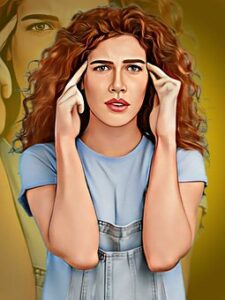 A Frowning Woman with a Headache Holding Her Fingers on Her Temples - The Side Effects of Artificial Sweeteners