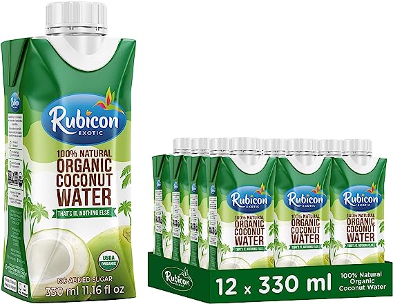 RUBICON Coconut water - How to Stay Hydrated When You Hate Drinking Water