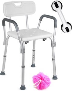Dr Maya Adjustable-Shower Chair - Bathroom Safety Products for Seniors