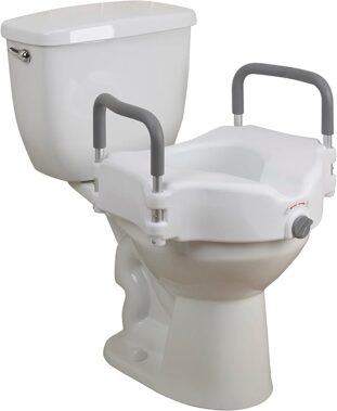 Drive-Medical-Raised-Toilet-Seat-with-Handles - Aging in Place Home Modifications