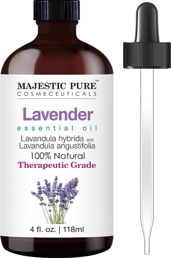 Majestic Pure Lavender Essential Oil for Aromatherapy Diffuser - Home Treatment of Sciatica