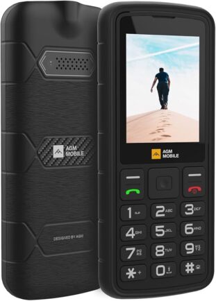 AGM9 Rugged Feature Cell Phone for Seniors - Cell Phone Plans for Seniors - How to Start Infographic