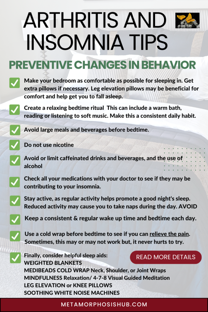 Arthritis and Insomnia - A Sure Recipe for Senior Falls 4 Arthritis and Insomnia Preventive Tips 1