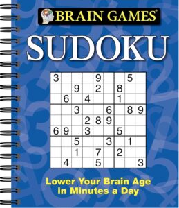 Book - Brain Games for Seniors - Sudoku - Dementia Risk Factors