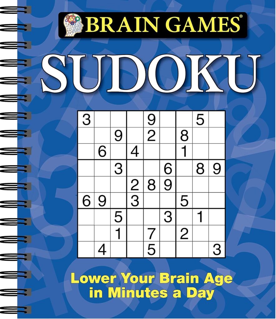Dementia Risk Factors - How to Lower Them 5 Book - Brain Games for Seniors - Sudoku - Dementia Risk Factors