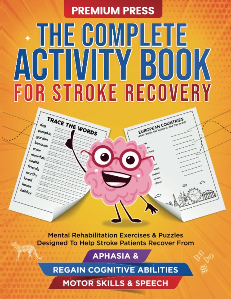 What Are the Symptoms of a Stroke? - How to Improve Balance 7 Book - The Complete Activity Book for Stroke Recovery - Mental Rehabilitation Exercises _Puzzles - What are the Symptoms of a Stroke