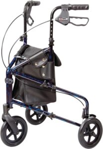 Carex 3 Wheel Walker for Seniors, Foldable, Rollator - How to Choose a Rollator