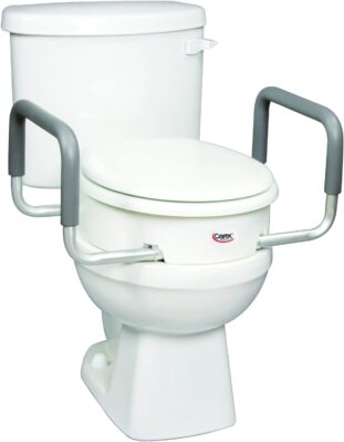 Why is Senior Safety in the Bathroom Important? -Facts 3 CAREX-HEALTH-Raised-Toilet-Seat-with-handles - Senior Safety in the Bathroom
