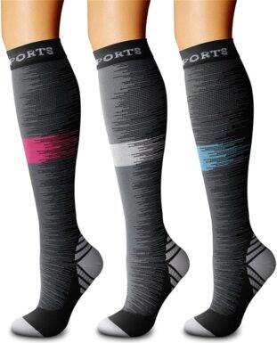CHARMKING-Copper-Unisex-Compression-Socks For Men or Women