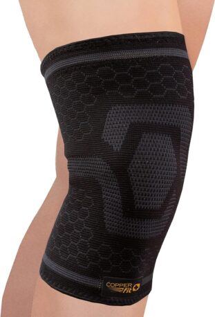 COPPER KNIT Compression Knee Sleeve - Copper Fit Compression Socks for Men