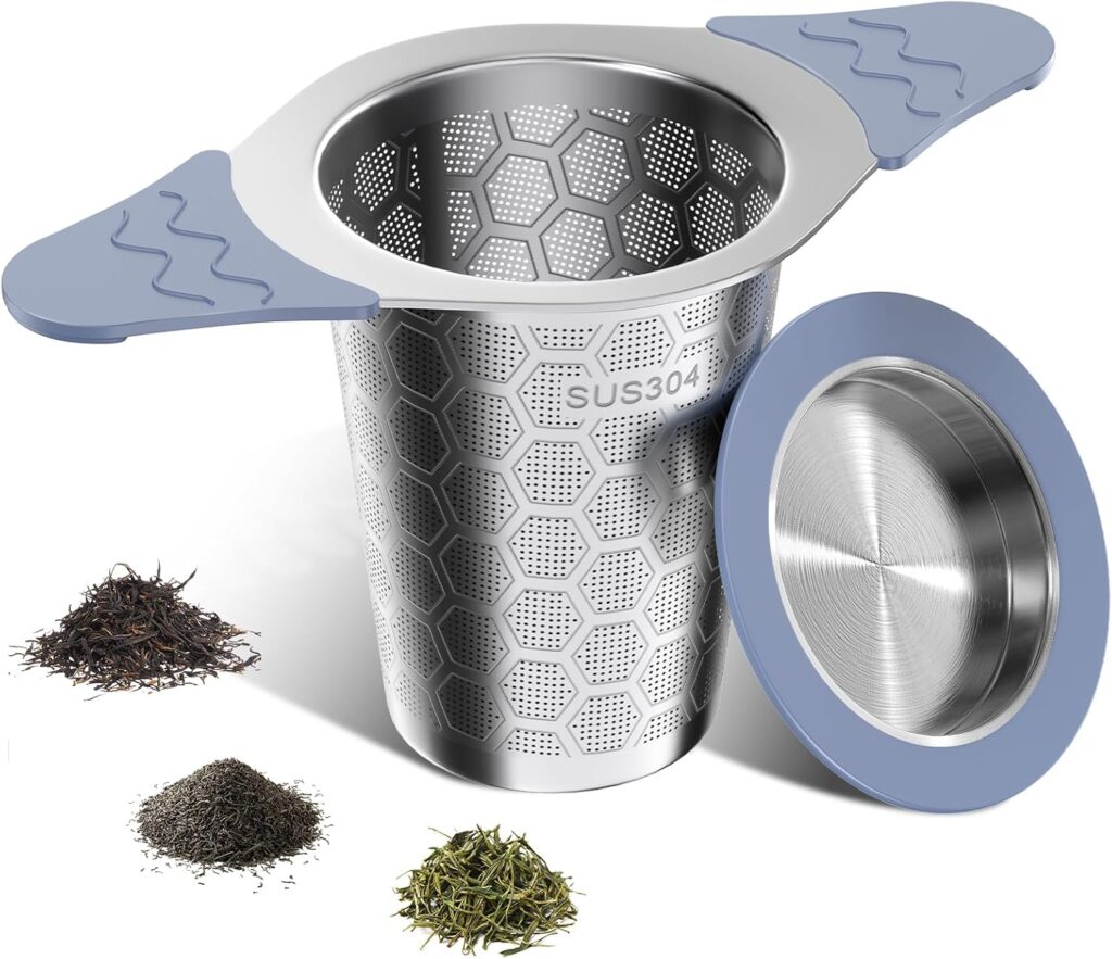 CTIANWXY Tea Infuser for Loose Leaf Tea Fits TeaPots and Mugs