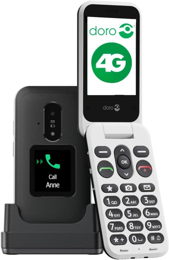 Best Cell Phones for Seniors: 5 Easy-to-Use Picks for Hearing, Comfort, and Safety 4 DORO LEVA E30 4G Cell Phone - Best Cell Phones for Seniors