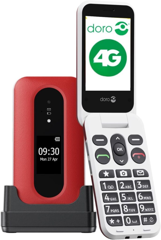 Best Cell Phones for Seniors: 5 Easy-to-Use Picks for Hearing, Comfort, and Safety 5 DORO LEVA L30 4G Cell Phone - Best Cell Phones for Seniors