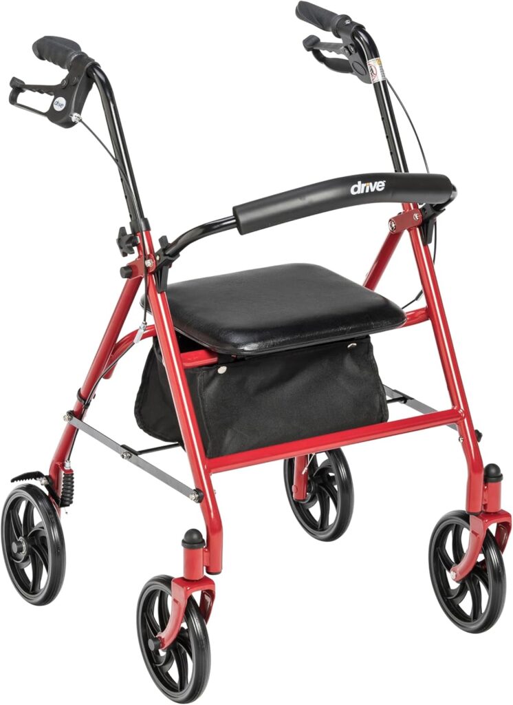 DRIVE MEDICAL 10257RD-1 Four Wheel Rollator - BS - How to Treat Arthritis and Sleep Problems