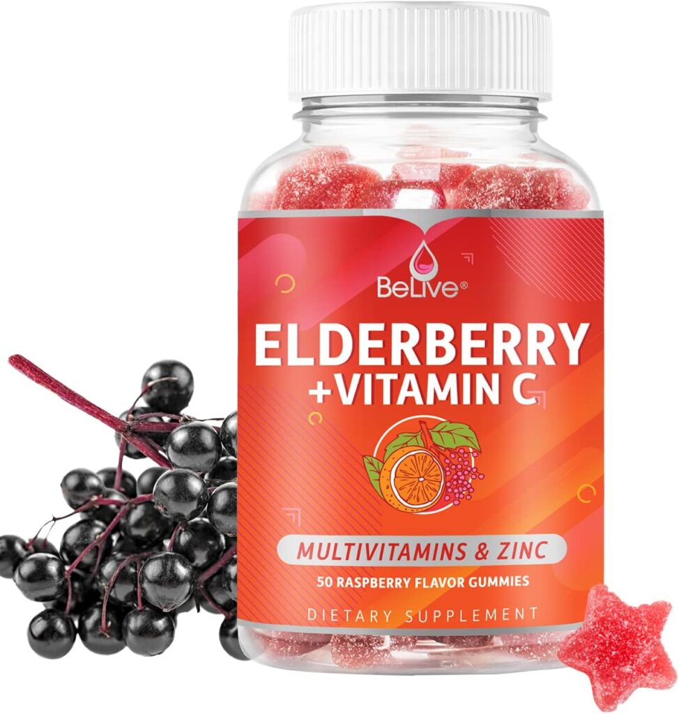 Belive-Elderberry-Gummies-for-Immune-System - The Immune System and Aging