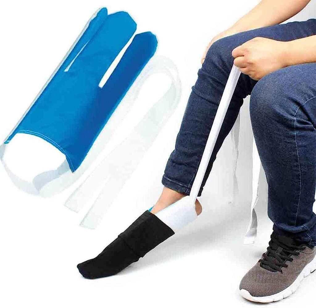 Best Shoes for Seniors - Wonder How to Select? 4 Fanwer-Sock-Aid-Device - Best Shoes for Seniors