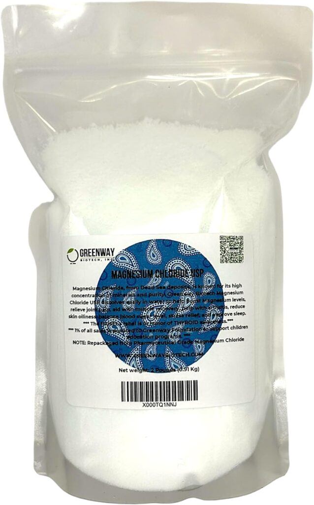 Different Forms of Magnesium Supplements – What Forms are Best? 6 GREENWAY BIOTECH Edible Magnesium Chloride - Different Forms of Magnesium Supplements