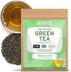 HANDPICK-Green-Tea-Loose-Leaves - Early Signs and Symptoms of Liver Damage