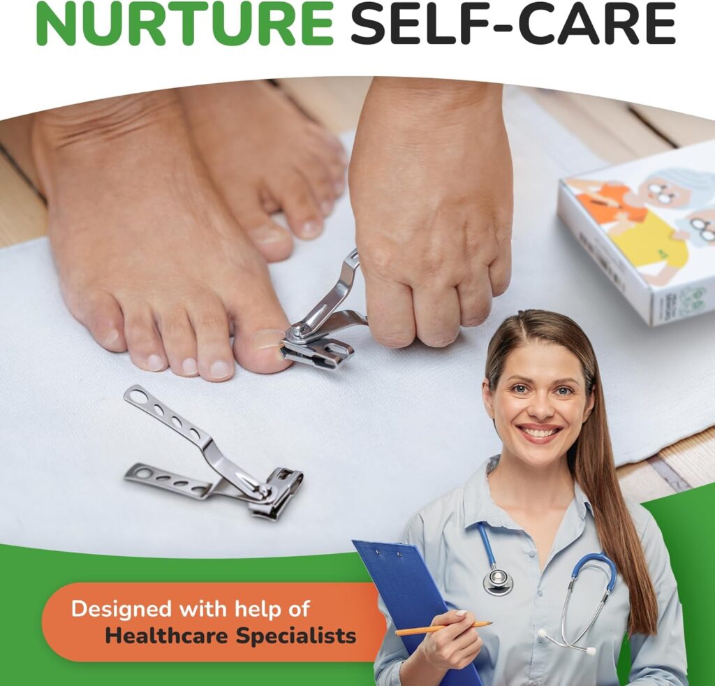 Foot Problems and Diabetes - Why Important for Seniors? 9 HEALTHY SENIORS Nail Clippers Set - Foot Problems and Diabetes