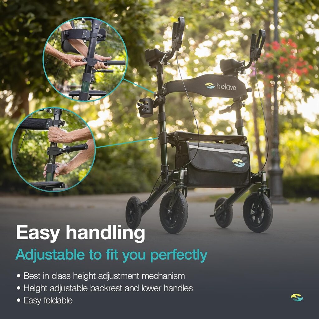Best Gifts For A Senior - Limited Mobility Options 13 HELAVO All Terrain Upright Walker - UPWalker Walking Aid