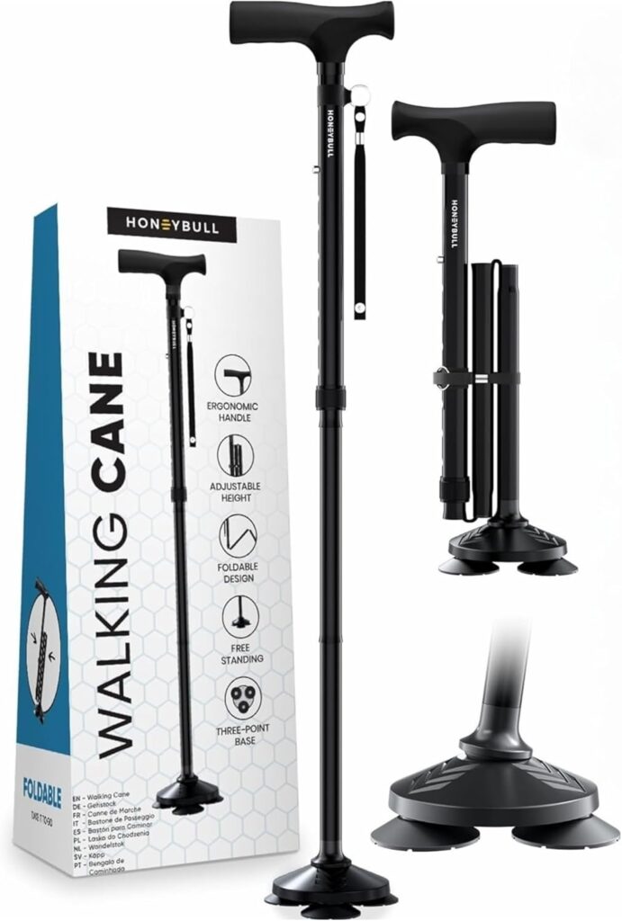 HONEYBULL Walking Cane - Walking Sticks and Canes